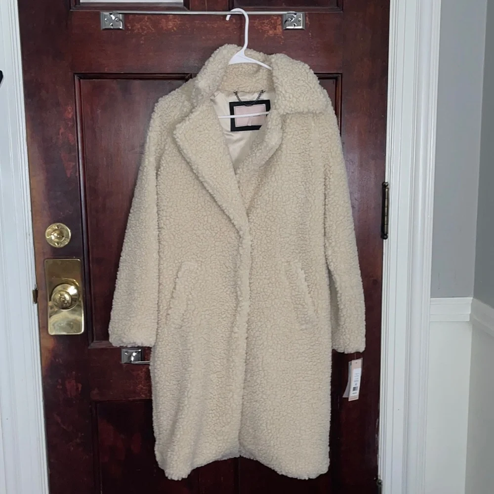 BCBGeneration Teddy Patch Pocket Coat - Picture 1 of 3
